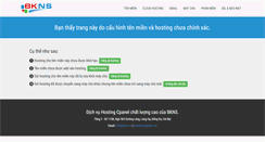 Desktop Screenshot of ln187015.bkns.com.vn